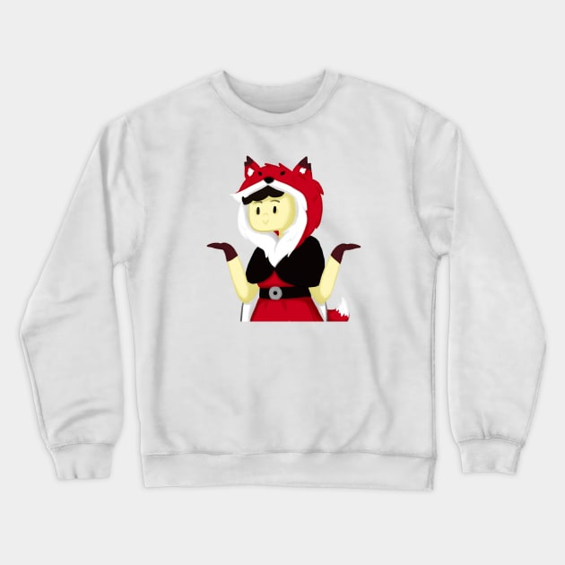 Shrug Crewneck Sweatshirt by CopperGhostCo